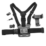 Darrahopens Electronics > Mobile Accessories > Phone Cases & Screen Protectors Cell Phone Chest Mount Harness Strap Holder Clip For Iphone Samsung Gopro