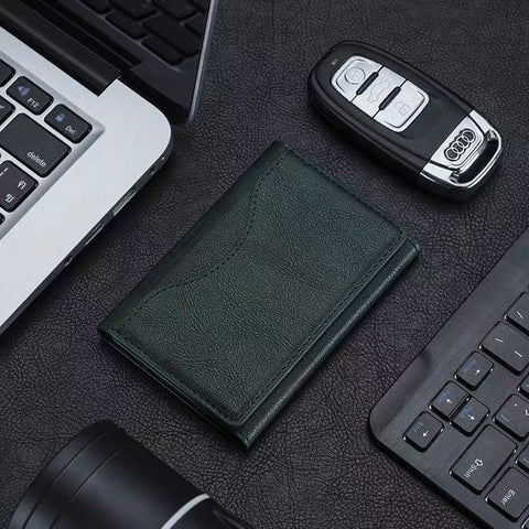 Darrahopens Electronics > Mobile Accessories > Phone Cases & Screen Protectors Dark Green 3-in-1 Magnetic Wallet for MagSafe - Slim PU Leather Card Holder with Kickstand