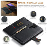 Darrahopens Electronics > Mobile Accessories > Phone Cases & Screen Protectors DG.MING 2-in-1 Magnetic Wallet Samsung Galaxy S22 Ultra Black_max