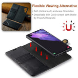 Darrahopens Electronics > Mobile Accessories > Phone Cases & Screen Protectors DG.MING 2-in-1 Magnetic Wallet Samsung Galaxy S22 Ultra Black_max