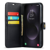 Darrahopens Electronics > Mobile Accessories > Phone Cases & Screen Protectors DG.MING 2-in-1 Magnetic Wallet Samsung Galaxy S25 Edge Black_max