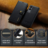 Darrahopens Electronics > Mobile Accessories > Phone Cases & Screen Protectors DG.MING 2-in-1 Magnetic Wallet Samsung Galaxy S25 Edge Black_max