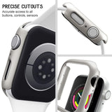 Darrahopens Electronics > Mobile Accessories > Phone Cases & Screen Protectors Hard PC Case for Apple Watch 45mm 41mm 38mm 42mm 40mm 44mm Compatible with iWatch SE Series 9 8 7 6 5 4 3 2 1 Matte Bumper Frame 3pcs