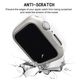 Darrahopens Electronics > Mobile Accessories > Phone Cases & Screen Protectors Hard PC Case for Apple Watch 45mm 41mm 38mm 42mm 40mm 44mm Compatible with iWatch SE Series 9 8 7 6 5 4 3 2 1 Matte Bumper Frame 3pcs