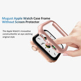 Darrahopens Electronics > Mobile Accessories > Phone Cases & Screen Protectors Hard PC Case for Apple Watch 45mm 41mm 38mm 42mm 40mm 44mm Compatible with iWatch SE Series 9 8 7 6 5 4 3 2 1 Matte Bumper Frame 3pcs