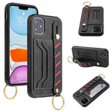 Darrahopens Electronics > Mobile Accessories > Phone Cases & Screen Protectors iPhone 11 Compatible Leather Armband Wallet Phone Case