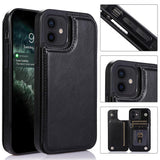 Darrahopens Electronics > Mobile Accessories > Phone Cases & Screen Protectors iPhone 12 - Practical and stylish case with card holder Rose gold