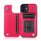 Darrahopens Electronics > Mobile Accessories > Phone Cases & Screen Protectors iPhone 12 - Practical and stylish case with card holder Rose gold