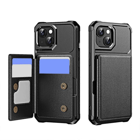 Darrahopens Electronics > Mobile Accessories > Phone Cases & Screen Protectors iPhone 14 Plus Leather Case Horizontal Flip Card Slot Wallet Cover