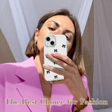 Darrahopens Electronics > Mobile Accessories > Phone Cases & Screen Protectors iPhone 15 Plus Case Bling Glitter 3D Bowknot Clear Slim Soft Protective Case Black