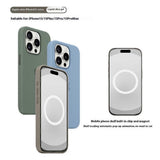 Darrahopens Electronics > Mobile Accessories > Phone Cases & Screen Protectors iPhone 15 Pro Case Compatible with MagSafe Liquid Silicone Back Cover Perfect Baby Blue