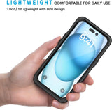 Darrahopens Electronics > Mobile Accessories > Phone Cases & Screen Protectors iPhone 15 Waterproof Shockproof Case