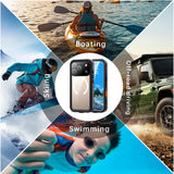 Darrahopens Electronics > Mobile Accessories > Phone Cases & Screen Protectors iPhone 17 Pro Waterproof Case Shockproof Lifeproof Case