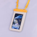 Darrahopens Electronics > Mobile Accessories > Phone Cases & Screen Protectors IPX8 Waterproof Phone Pouch with Inflatable Floating Layer,Touchscreen Dry Bag for Swimming(white)