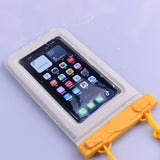 Darrahopens Electronics > Mobile Accessories > Phone Cases & Screen Protectors IPX8 Waterproof Phone Pouch with Inflatable Floating Layer,Touchscreen Dry Bag for Swimming(white)