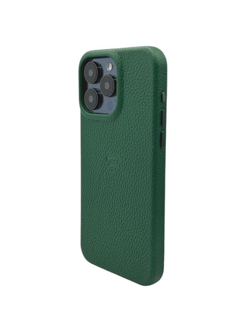 Darrahopens Electronics > Mobile Accessories > Phone Cases & Screen Protectors Lovefone Genuine Crafted Leather Case iPhone 15 Pro Verde