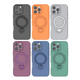 Darrahopens Electronics > Mobile Accessories > Phone Cases & Screen Protectors Magnetic Shockproof Case with 360-Degree Rotating Ring Stand for iPhone 16 Pro – Slim Protective Phone Cover with Airbag Corners and Wireless Charging Support for Home, Office, Travel and Daily Use (Black)
