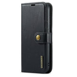 Darrahopens Electronics > Mobile Accessories > Phone Cases & Screen Protectors Magnetic Wallet for Samsung Galaxy S25 Edge Black Case 2-in-1 with Card Holder