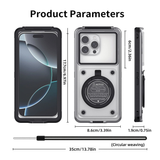 Darrahopens Electronics > Mobile Accessories > Phone Cases & Screen Protectors Newly Upgraded IPX8 Diving Phone Case, 15m Waterproof, 6.9-inch Universal, Surfing Swimming Underwater Photography, Shockproof and Scratch-Resistant.black