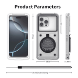 Darrahopens Electronics > Mobile Accessories > Phone Cases & Screen Protectors Newly Upgraded IPX8 Diving Phone Case, 15m Waterproof, 6.9-inch Universal, Surfing Swimming Underwater Photography, Shockproof and Scratch-Resistant.GREY WHITE