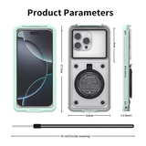Darrahopens Electronics > Mobile Accessories > Phone Cases & Screen Protectors Newly Upgraded IPX8 Diving Phone Case, 15m Waterproof, 6.9-inch Universal, Surfing Swimming Underwater Photography, Shockproof and Scratch-Resistant.light blue