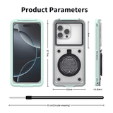 Darrahopens Electronics > Mobile Accessories > Phone Cases & Screen Protectors Newly Upgraded IPX8 Diving Phone Case, 15m Waterproof, 6.9-inch Universal, Surfing Swimming Underwater Photography, Shockproof and Scratch-Resistant.light GREEN
