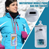 Darrahopens Electronics > Mobile Accessories > Phone Cases & Screen Protectors Phone Cases - Waterproof Phone Cases - Portable Phone Cases with Lanyard - Protective Phone Stand Cases - With Hole Design - Easy to Use - Suitable for Beaches, Travel and Cruises