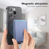 Darrahopens Electronics > Mobile Accessories > Phone Cases & Screen Protectors Pink Slim Magnetic Card Holder Wallet with Adjustable Kickstand - MagSafe Compatible