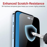 Darrahopens Electronics > Mobile Accessories > Phone Cases & Screen Protectors Privacy Tempered Glass Screen Protector for iPhone 16 Pro / 17 / 17 Pro