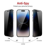 Darrahopens Electronics > Mobile Accessories > Phone Cases & Screen Protectors Privacy Tempered Glass Screen Protector for iPhone 16 Pro / 17 / 17 Pro