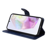 Darrahopens Electronics > Mobile Accessories > Phone Cases & Screen Protectors Samsung A56 5G PU Leather Wallet Case Blue