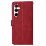 Darrahopens Electronics > Mobile Accessories > Phone Cases & Screen Protectors Samsung A56 5G Wallet Case Red PU Leather Compatible with Samsung