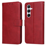 Darrahopens Electronics > Mobile Accessories > Phone Cases & Screen Protectors Samsung A56 5G Wallet Case Red PU Leather Compatible with Samsung