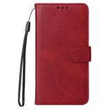 Darrahopens Electronics > Mobile Accessories > Phone Cases & Screen Protectors Samsung A56 5G Wallet Case Red PU Leather Compatible with Samsung
