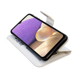 Darrahopens Electronics > Mobile Accessories > Phone Cases & Screen Protectors Samsung Galaxy A32 5G - Leather Case / Protection Black_max_sai Black