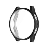 Darrahopens Electronics > Mobile Accessories > Phone Cases & Screen Protectors Samsung Galaxy Watch 4 5 6 Screen Protector Case 40mm 44mm with Silicone TPU Bumper Black Compatible with Galaxy Watch6 44mm