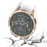Darrahopens Electronics > Mobile Accessories > Phone Cases & Screen Protectors Samsung Galaxy Watch 6 5 4 40mm 44mm Case PC Clear Bumper with Diamond Coating for Single Row Shiny Protection