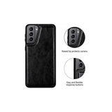 Darrahopens Electronics > Mobile Accessories > Phone Cases & Screen Protectors Samsung S22 Shockproof Case Card Holder 3-COMPARTMENT Flip Black_yux