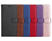 Darrahopens Electronics > Mobile Accessories > Phone Cases & Screen Protectors SKALO Xiaomi Redmi A5 4G PU Leather Wallet Case - More Colors_MGF Red Red