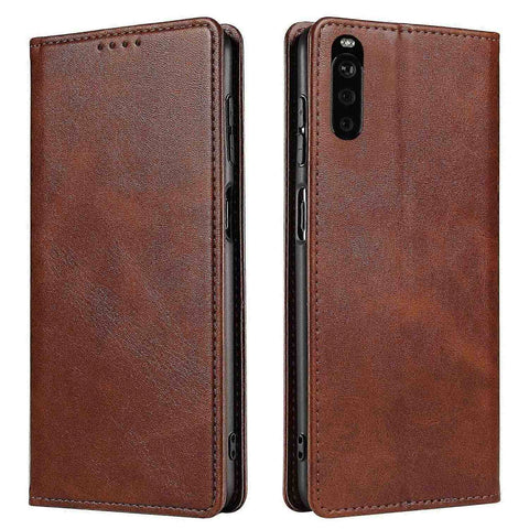 Darrahopens Electronics > Mobile Accessories > Phone Cases & Screen Protectors Sony Xperia 10 III 5G Compatible Phone Case Brown