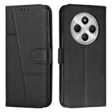 Darrahopens Electronics > Mobile Accessories > Phone Cases & Screen Protectors Stitched Calfskin Case Compatible with Redmi 14C 4G (FMY) Black