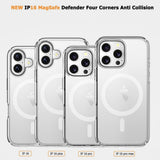 Darrahopens Electronics > Mobile Accessories > Phone Cases & Screen Protectors Ultimake Shockproof Transparent Magsafe Cover Case for iPhone 16 Plus