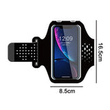 Darrahopens Electronics > Mobile Accessories > Phone Cases & Screen Protectors Universal Waterproof Phone Armband, Compatible with iPhone Samsung, Black