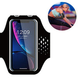 Darrahopens Electronics > Mobile Accessories > Phone Cases & Screen Protectors Universal Waterproof Phone Armband, Compatible with iPhone Samsung, Black
