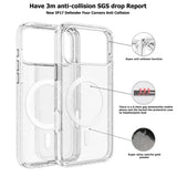 Darrahopens Electronics > Mobile Accessories > Phone Cases & Screen Protectors UTIA Ultimake Shockproof Transparent Case Cover With Magnetic Ring for iPhone 17
