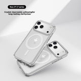 Darrahopens Electronics > Mobile Accessories > Phone Cases & Screen Protectors UTIA Ultimake Shockproof Transparent Case Cover With Magnetic Ring for iPhone 17