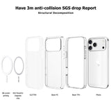 Darrahopens Electronics > Mobile Accessories > Phone Cases & Screen Protectors UTIA Ultimake Shockproof Transparent Case Cover With Magnetic Ring for iPhone 17 Air