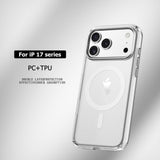 Darrahopens Electronics > Mobile Accessories > Phone Cases & Screen Protectors UTIA Ultimake Shockproof Transparent Case Cover With Magnetic Ring for iPhone 17 Air