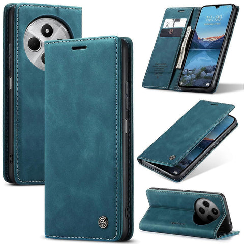Darrahopens Electronics > Mobile Accessories > Phone Cases & Screen Protectors Xiaomi Redmi 14C 4G Leather Case with Card Holder Stand - Multicolor (Compatible with CASEME 013 Series) Multicolor Style E