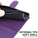 Darrahopens Electronics > Mobile Accessories > Phone Cases & Screen Protectors Xiaomi Redmi A5 4G PU Leather Wallet Case Compatible with Xiaomi More Colors MGF Purple